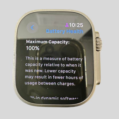 Unlocked Apple Watch Ultra 2 49MM Black Aluminum MRF63LW/A
