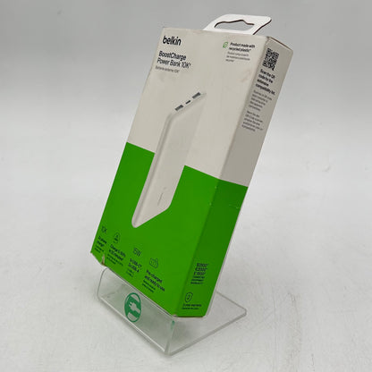 New Belkin BoostCharge Power Bank 10k 15W White