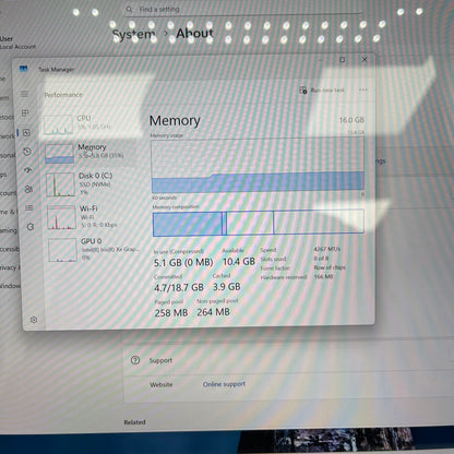 Microsoft Surface Studio 1964 14.4" i5-11300H 3.1GHz 16GB RAM 512GB SSD