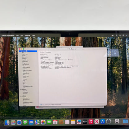 2025 Apple MacBook Air 13" M4 8C GPU 4.5GHz 16GB RAM 256GB SSD MC6T4LL/A
