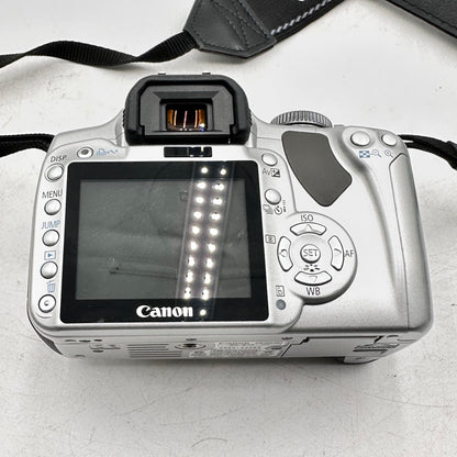 Canon EOS Rebel XTi 10.1MP Digital SLR w/ Sigma DC 18-200mm Lens & Extras