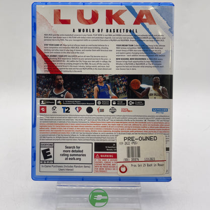 NBA 2K22 (Sony PlayStation 5 PS5, 2021)