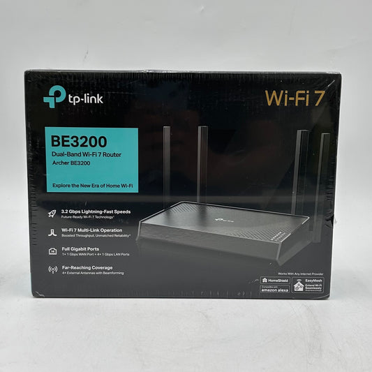 New TP-Link Archer BE3200 Dual-Band Wi-Fi Router 0150604777