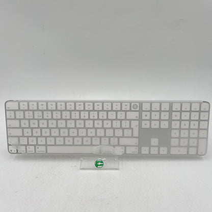 Apple Magic Keyboard (USB-C) with Touch ID and Numeric Keypad White A3119