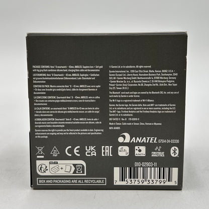 New Garmin Fenix 8 43mm Multisport GPS Smart Watch 010-02903-11