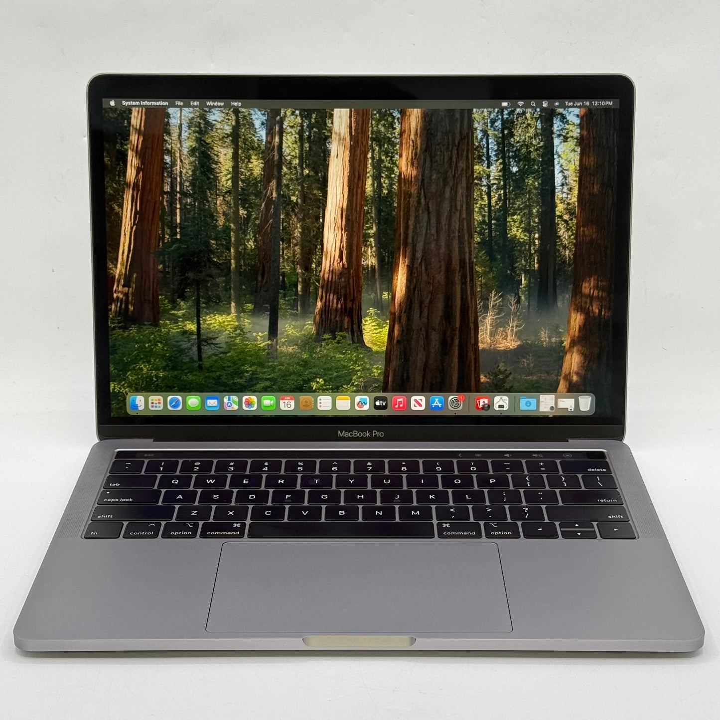 2019 Apple MacBook Pro 13.3" i7 2.8GHz 16GB RAM 512GB SSD Space Gray A1989