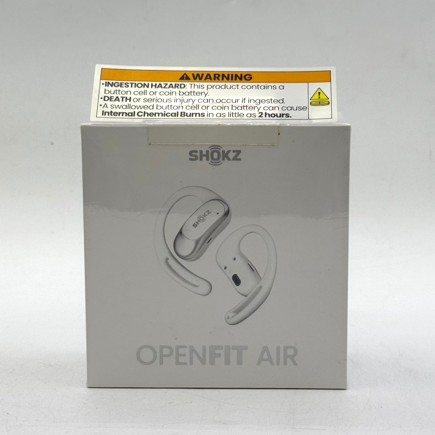 New Shokz OpenFit Air Open Ear True Wireless Earbuds White T511