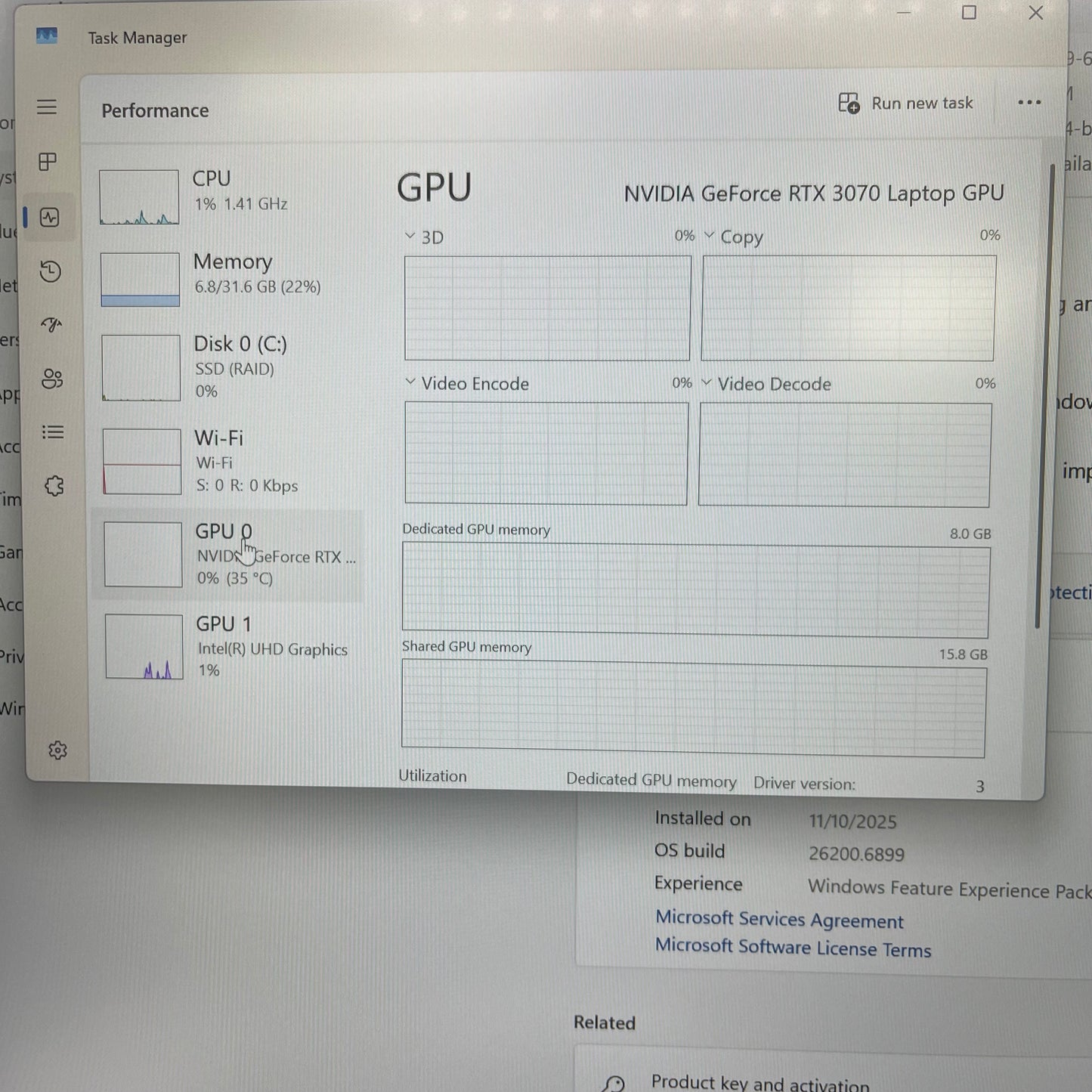 HP Omen 16-B005DX 16.1 I7-11800H 2.3GHz 32GB RAM 1TB SSD GeForce RTX 3070