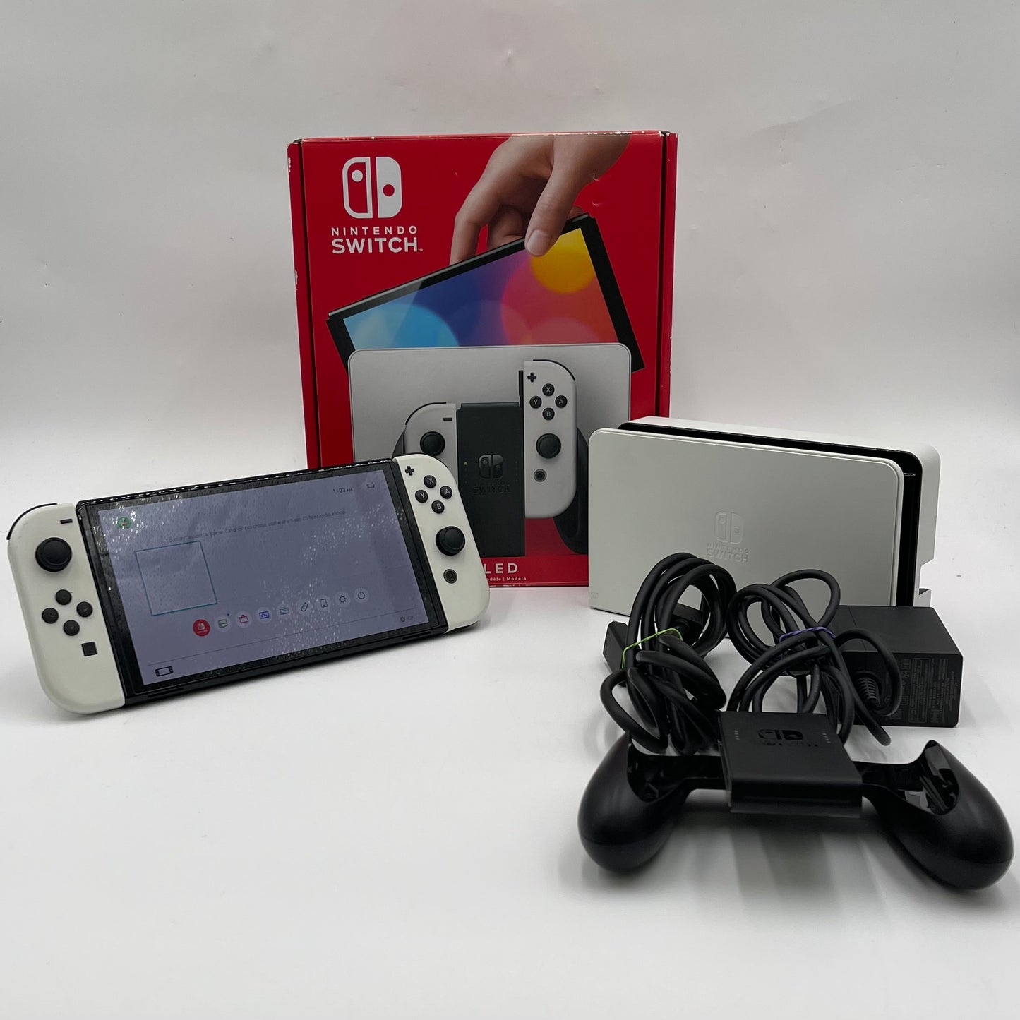 Nintendo Switch OLED Console Gaming System HEG-001 White
