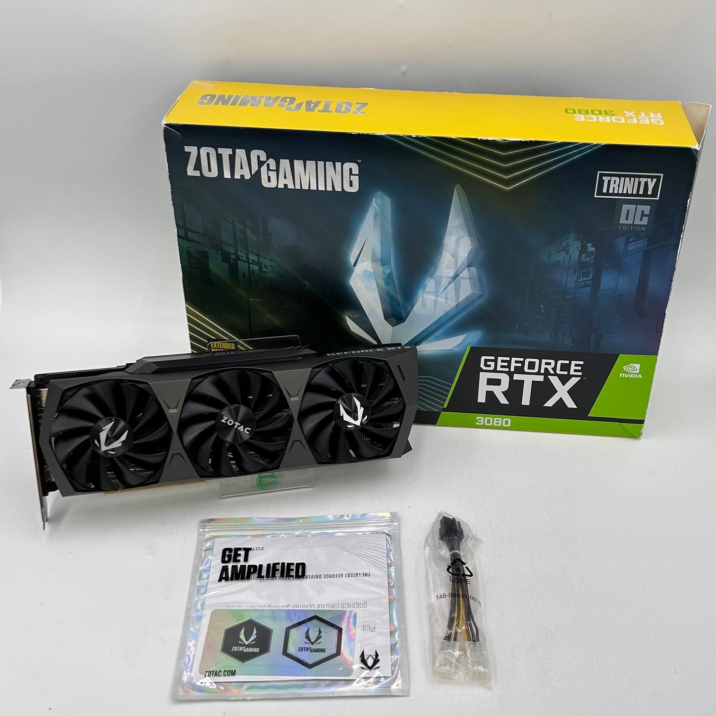 Zotac GeForce RTX 3080 Trinity OC 10GB GDDR6X Graphics Card 9288-1N612-420Z8