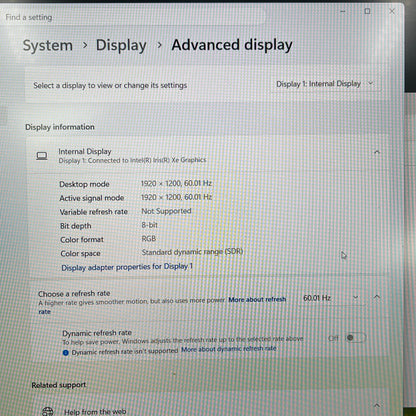 Dell Precision 5680 16" i9-13900H 2.6GHz 32GB RAM 1TB SSD RTX 2000 Ada