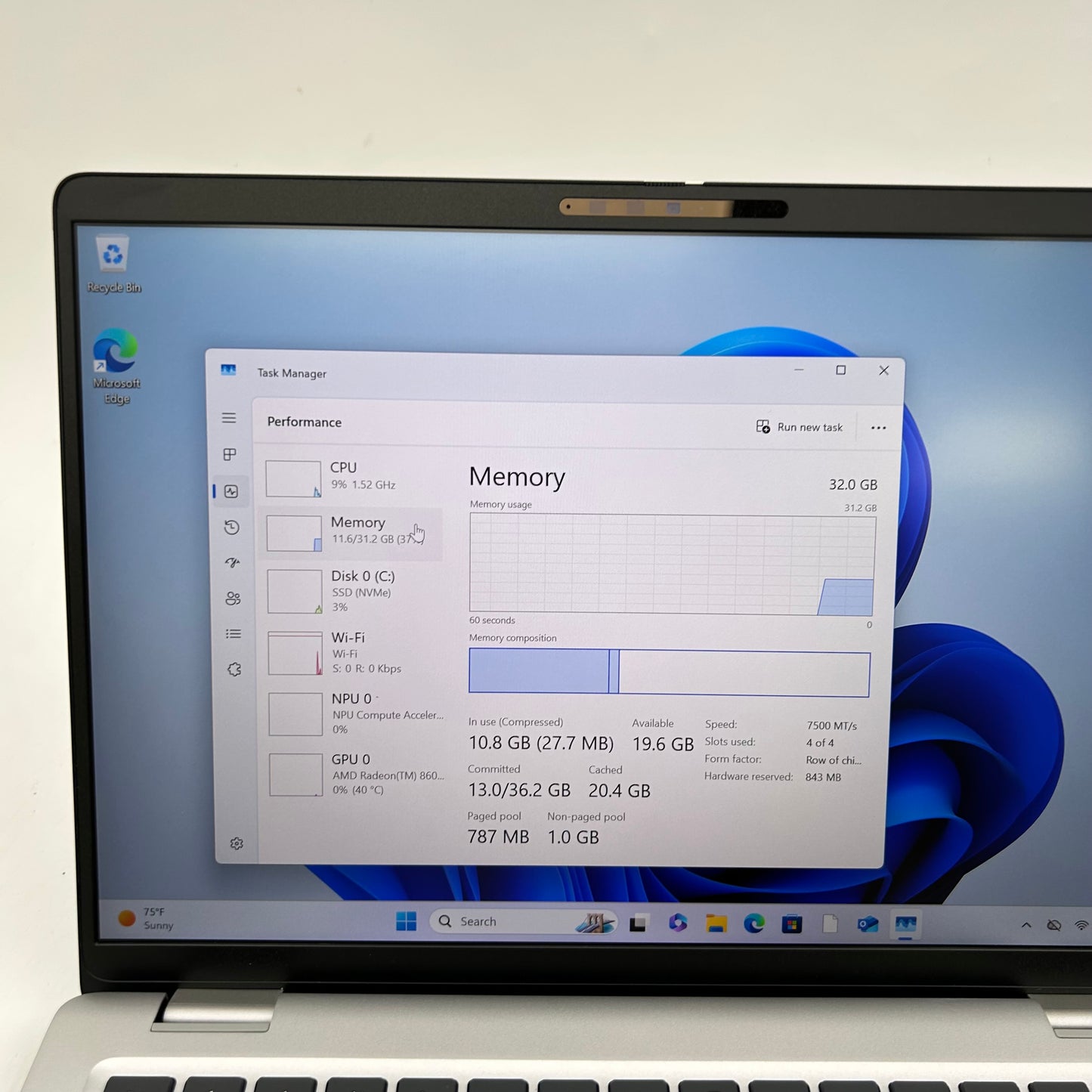 Dell Pro 14 Plus PB14255 14" Ryzen AI 7 Pro 350 2.0GHz 32GB RAM 512GB SSD
