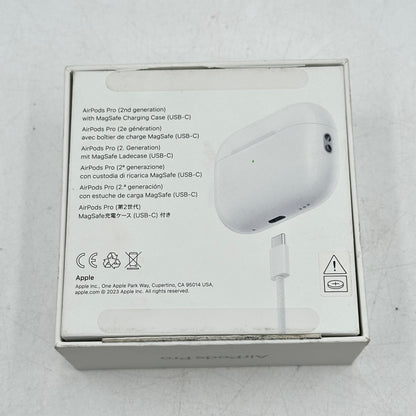 Apple AirPods Pro 2nd Gen with MagsSafe Charging Case USB-C PTJW3LL/A READ