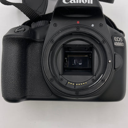 Canon EOS 4000D 18.0MP Digital SLR DSLR Camera  EF-S 18-55mm Lens
