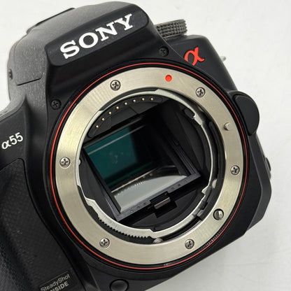 Sony Alpha 55 16.2MP SLT/DSLR Style Digital Camera