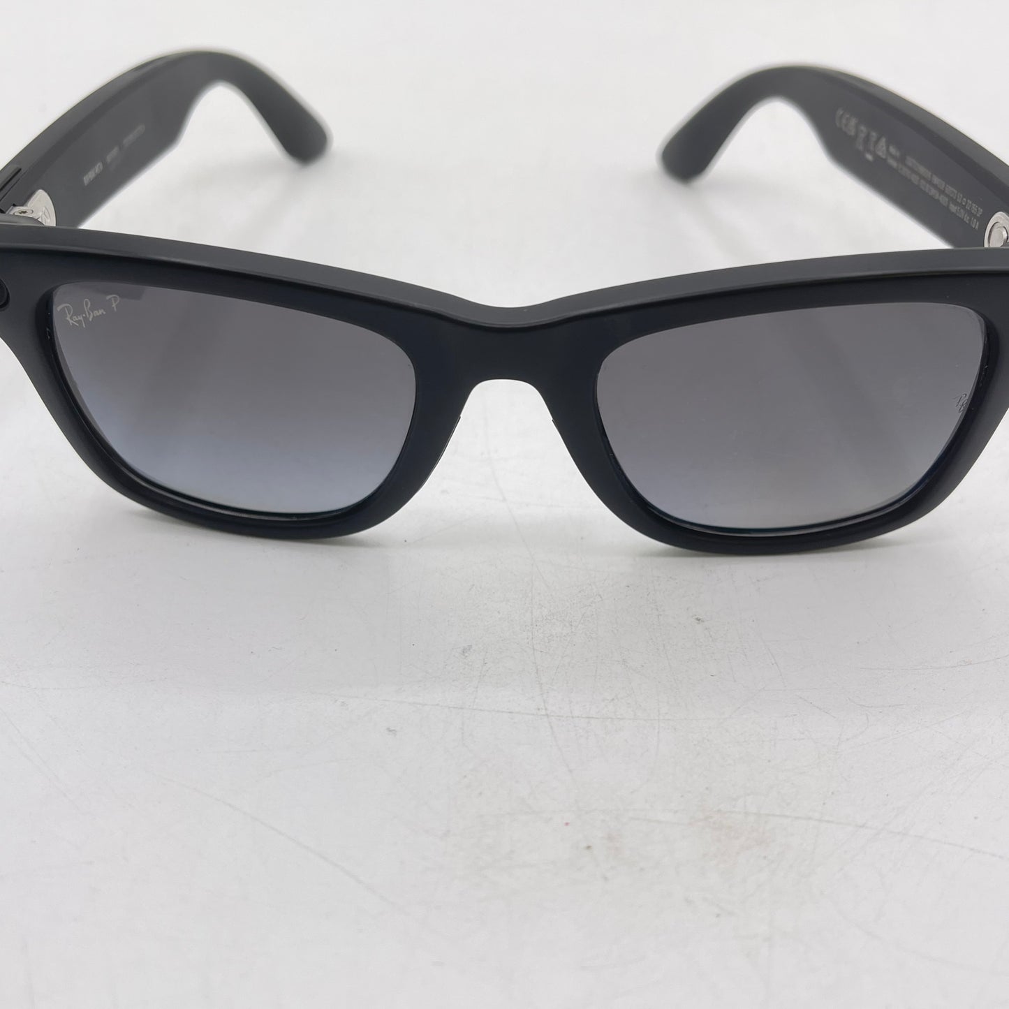 Ray-Ban Meta Wayfarer Gen 1 Matte Black Polarized RW4008 601ST3 AI Smart Glasses