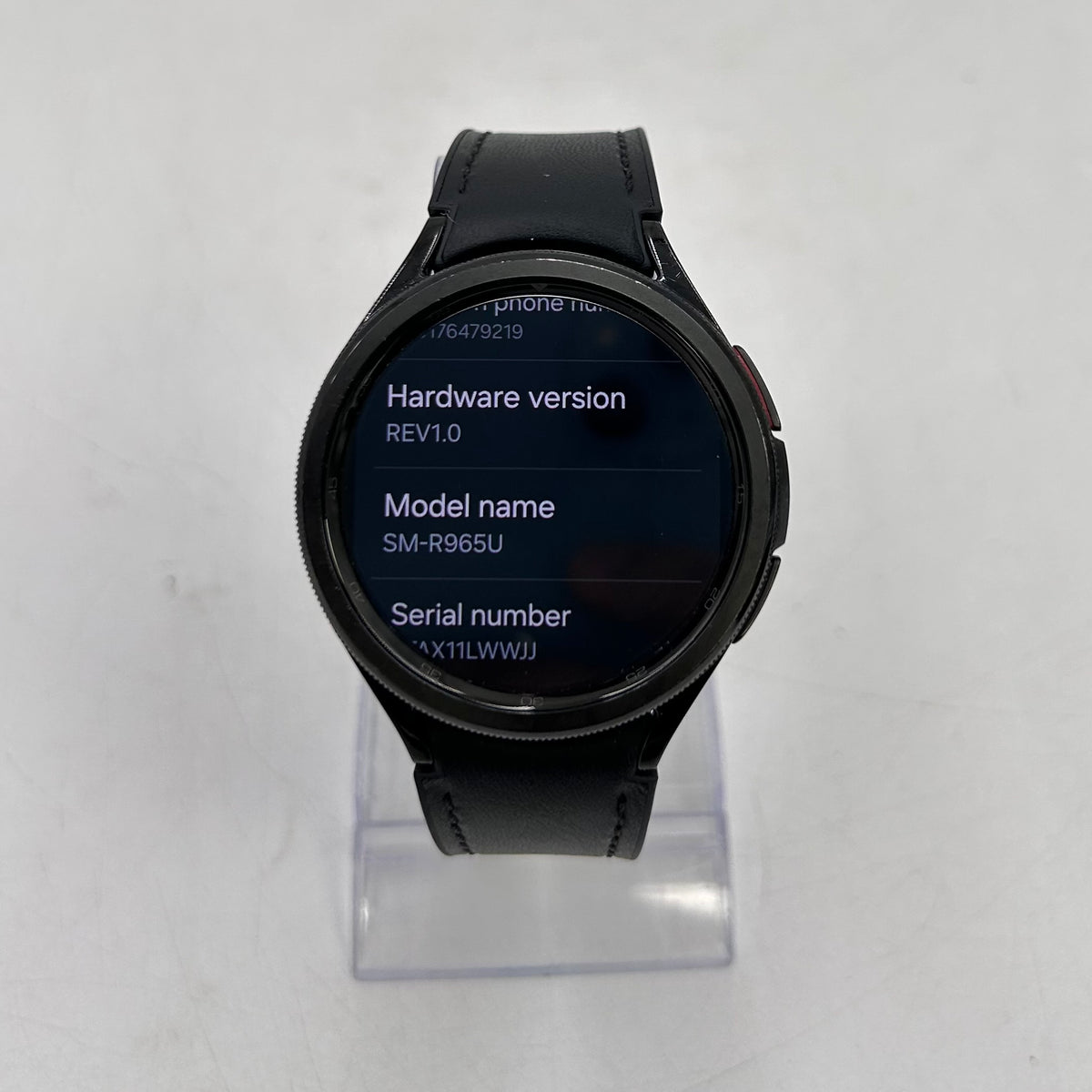 Verizon Samsung Galaxy Watch6 Classic Aluminum SM-R965U