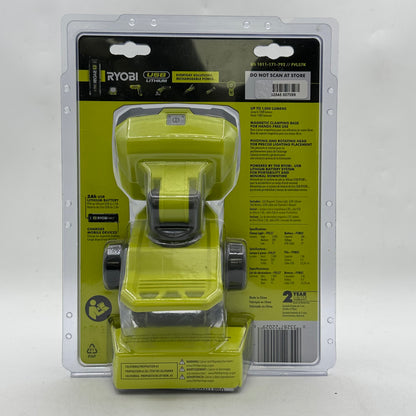 New Ryobi FVL57K 4V LED Magnetic Clamp Light Kit
