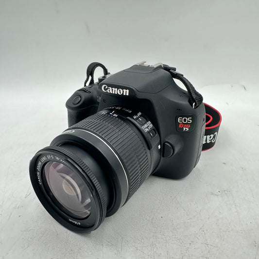 Canon EOS Rebel T5 18.0MP Digital SLR Camera 3620 SC w/ 18-55mm Lens