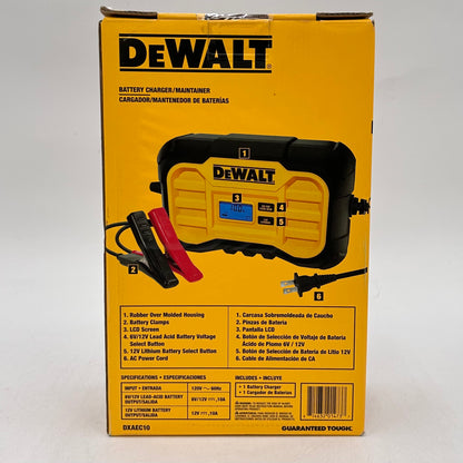 New DeWalt DXAEC10 12V Battery Charger/Maintainer