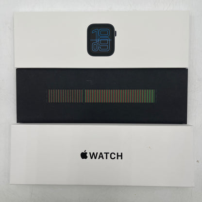 New GPS Only Apple Watch SE 3 40MM Midnight Aluminum Black Unity Sport Band 