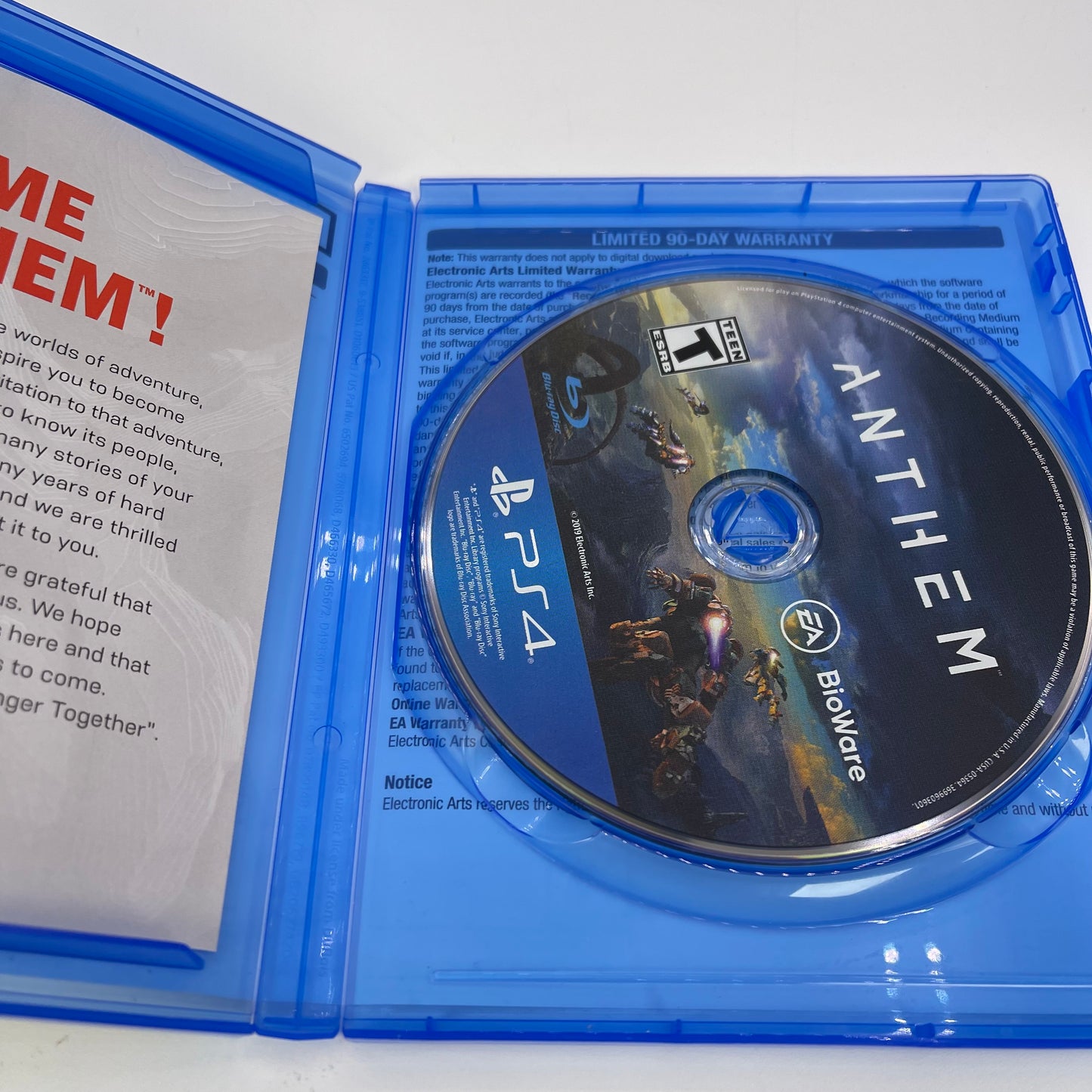 Anthem (Sony PlayStation 4 PS4, 2019)