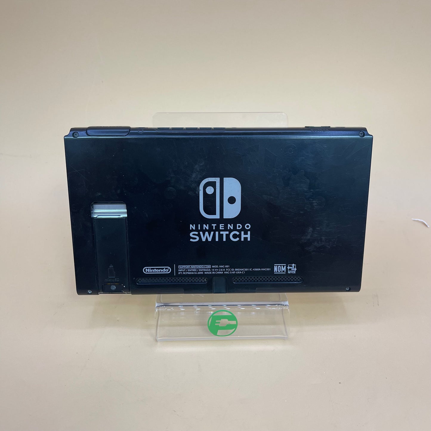 Broken Nintendo Switch v1 Video Game Console Only HAC-001 Black