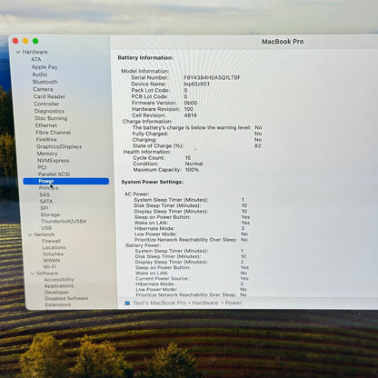 2023 Apple MacBook Pro 14" M3 10C GPU 4.0GHz 8GB RAM 512GB SSD MR7J3LL/A