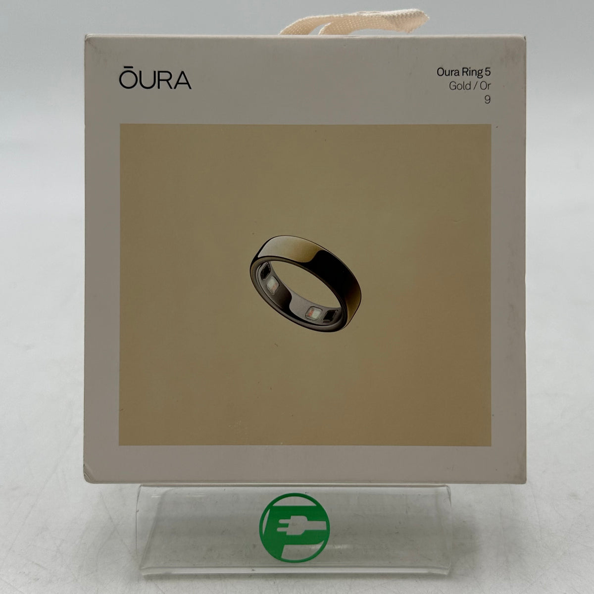 New Oura Ring Gen 5 Size 9 Gold Titanium Smart Ring JZ90-61616-09