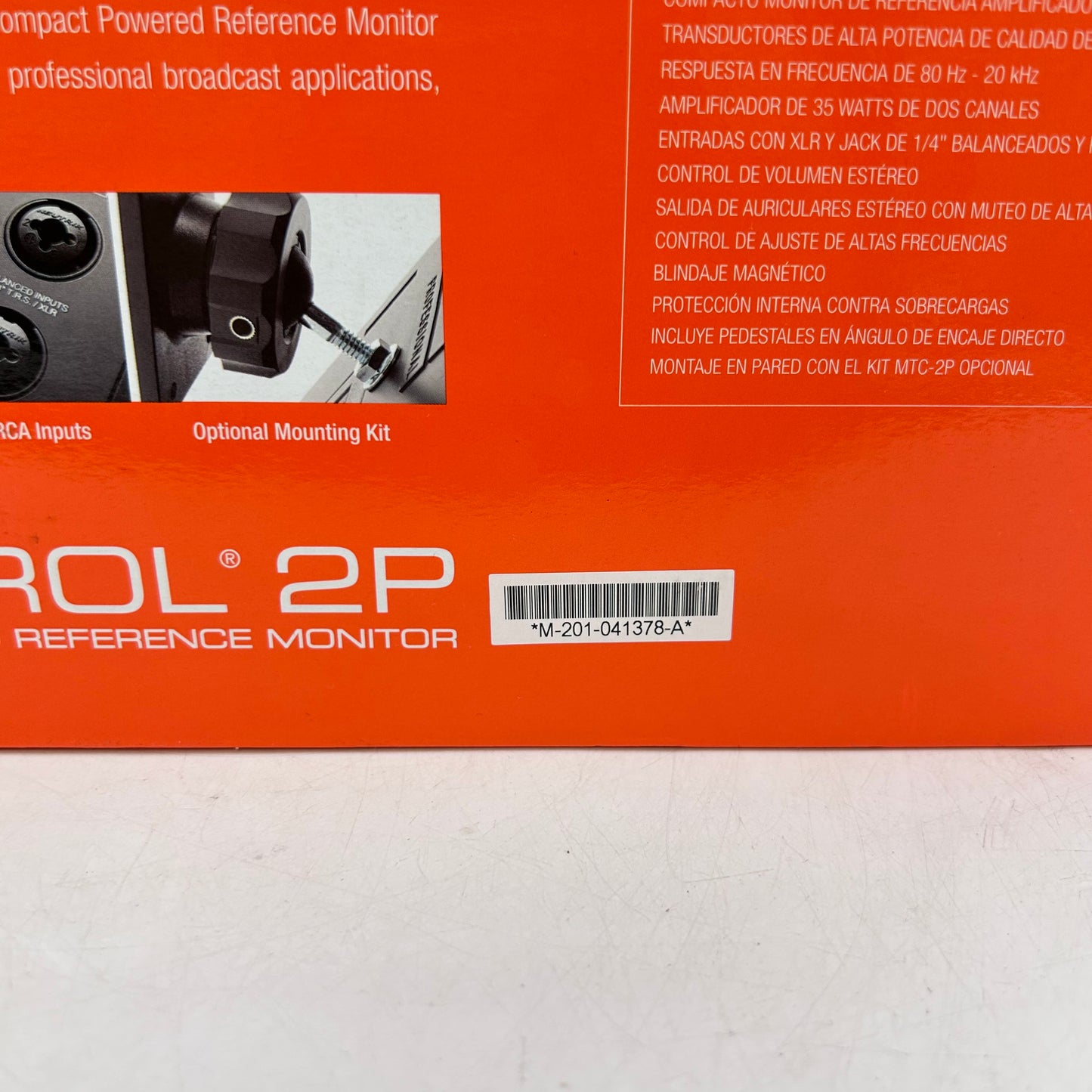 New JBL Control 2P 2-Way Speaker System 35 W RMS Black C2PS Pair
