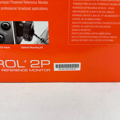 New JBL Control 2P 2-Way Speaker System 35 W RMS Black C2PS Pair
