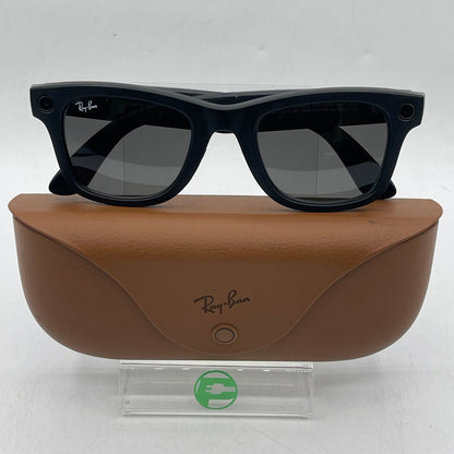Ray-Ban Meta Wayfarer Gen 1 Matte Black Polarized RW4006 601ST3 AI Smart Glasses