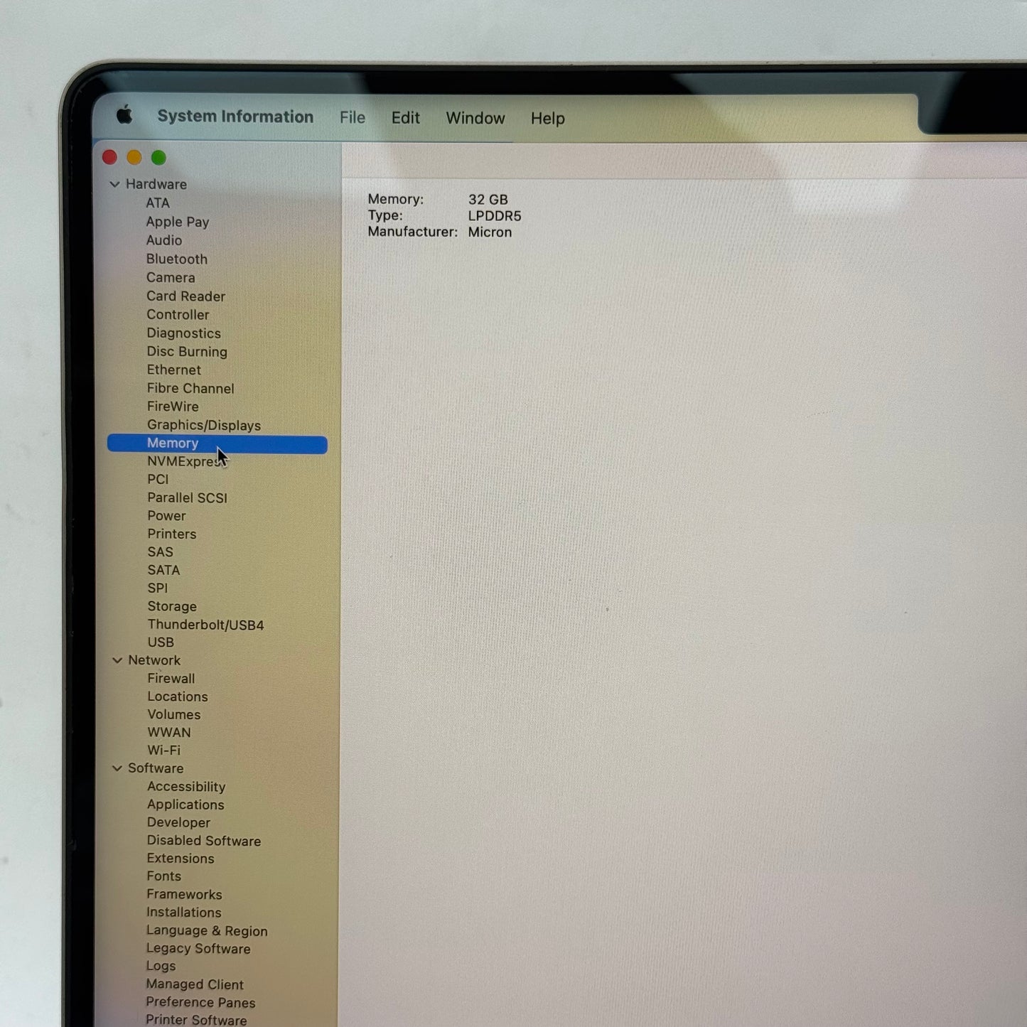 2023 Apple MacBook Pro 14" M2 Pro 19C GPU 3.5GHz 32GB RAM 1TB SSD A2779
