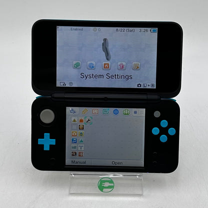 New Nintendo 2DS XL Handheld Game Console JAN-001 Black/Turquoise