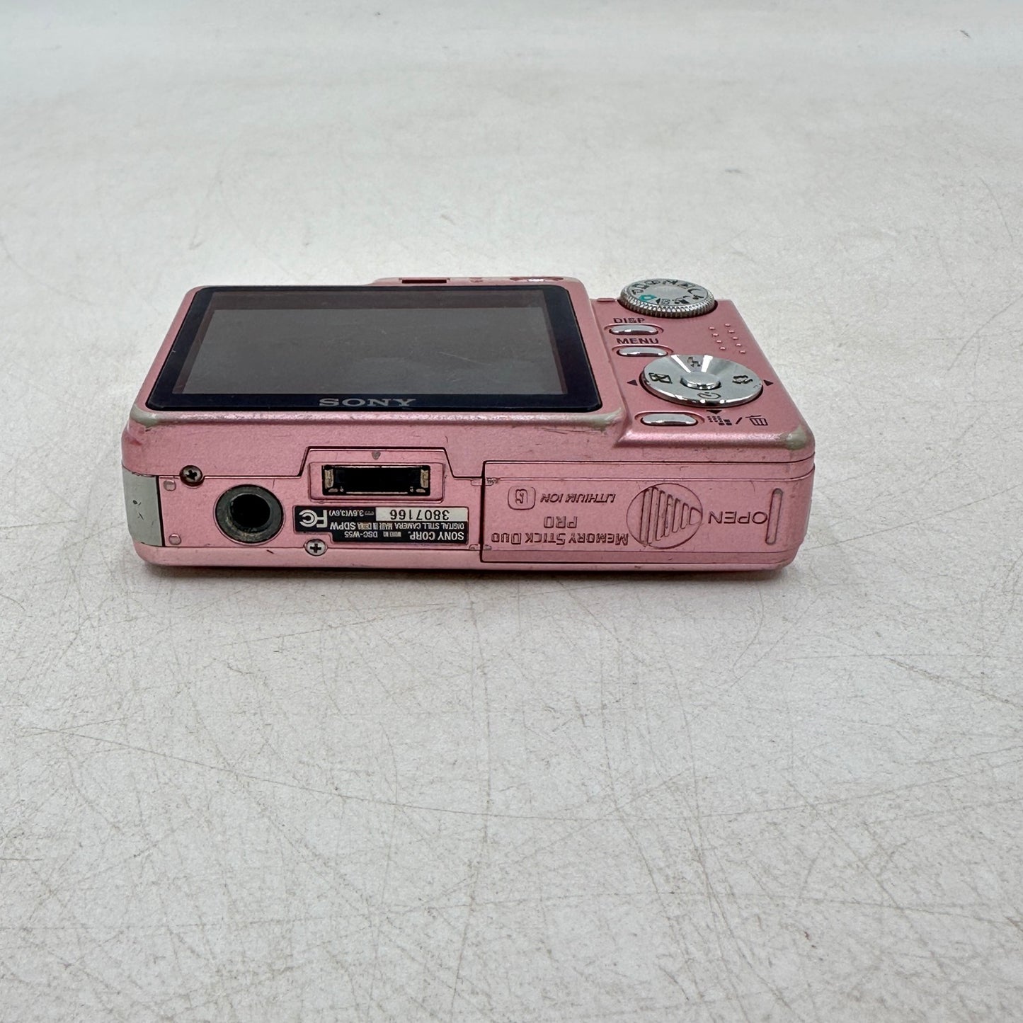 Broken Sony Cybershot DSC-W55 7.2MP Digital Point-And-Shoot Camera