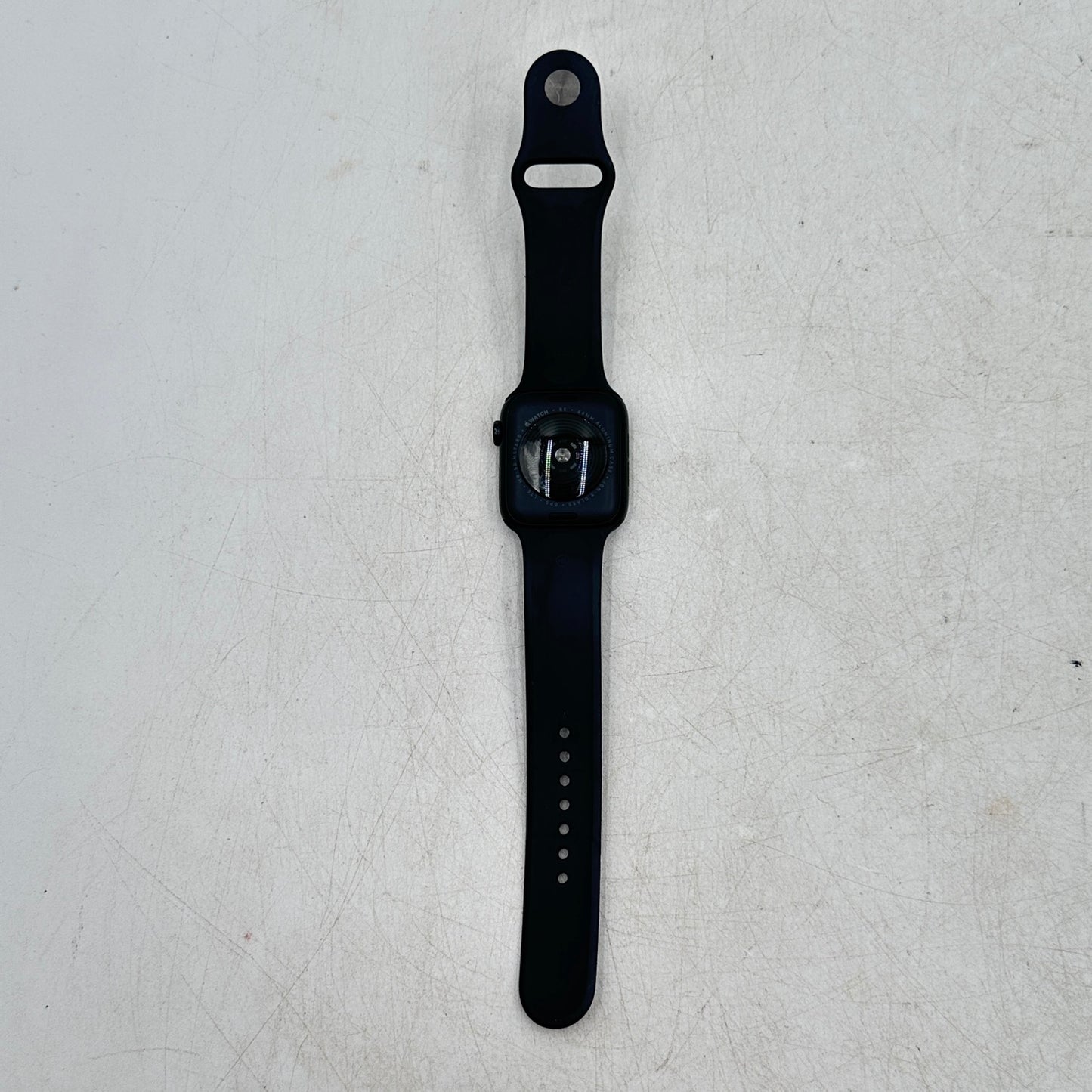 Unlocked Apple Watch SE 2nd Gen 44MM Black Aluminum w/ Black Sport Band