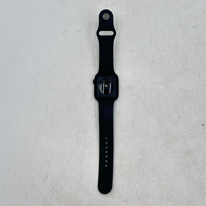 Unlocked Apple Watch SE 2nd Gen 44MM Black Aluminum w/ Black Sport Band