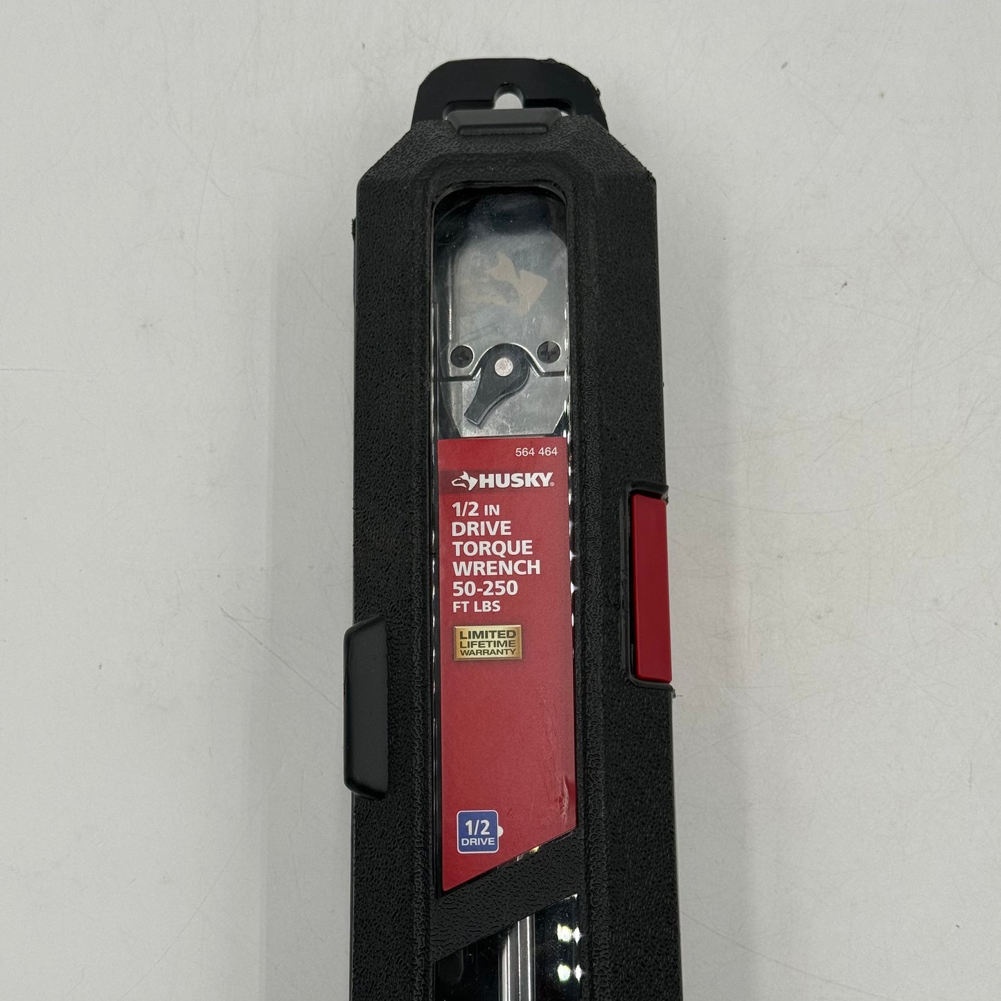 New Husky 564 464 1/2" Drive Torque Wrench 50-250 FT LBS