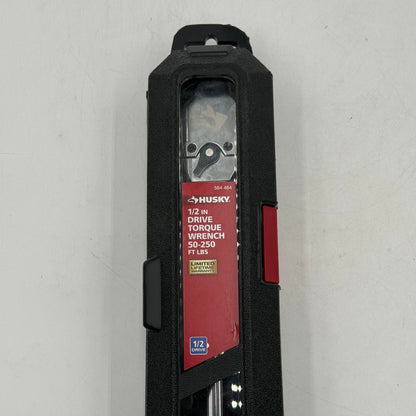 New Husky 564 464 1/2" Drive Torque Wrench 50-250 FT LBS