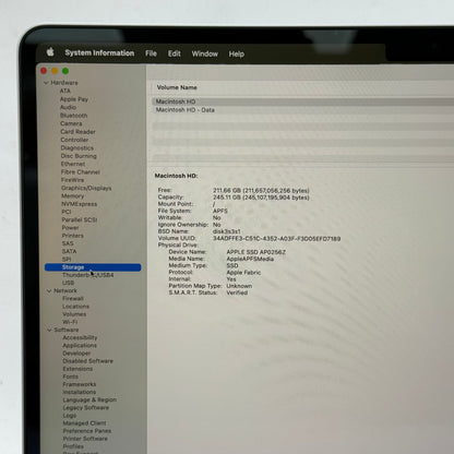 2025 Apple MacBook Air 13" M4 8C GPU 4.5GHz 16GB RAM 256GB SSD A3240