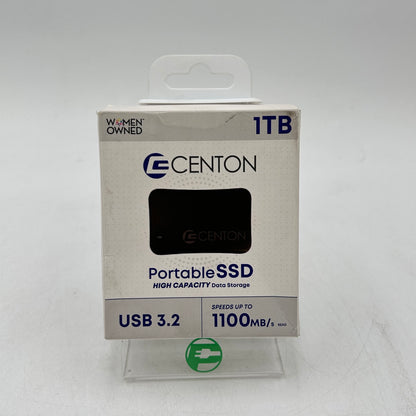 New Centon Portable S1 1TB USB 3.2 Gen 2 SSD C1-S3M2-1000.1