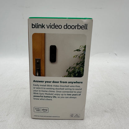 New Blink Video Doorbell (2nd Generation) Smart Doorbell B0DGQZ8JZK