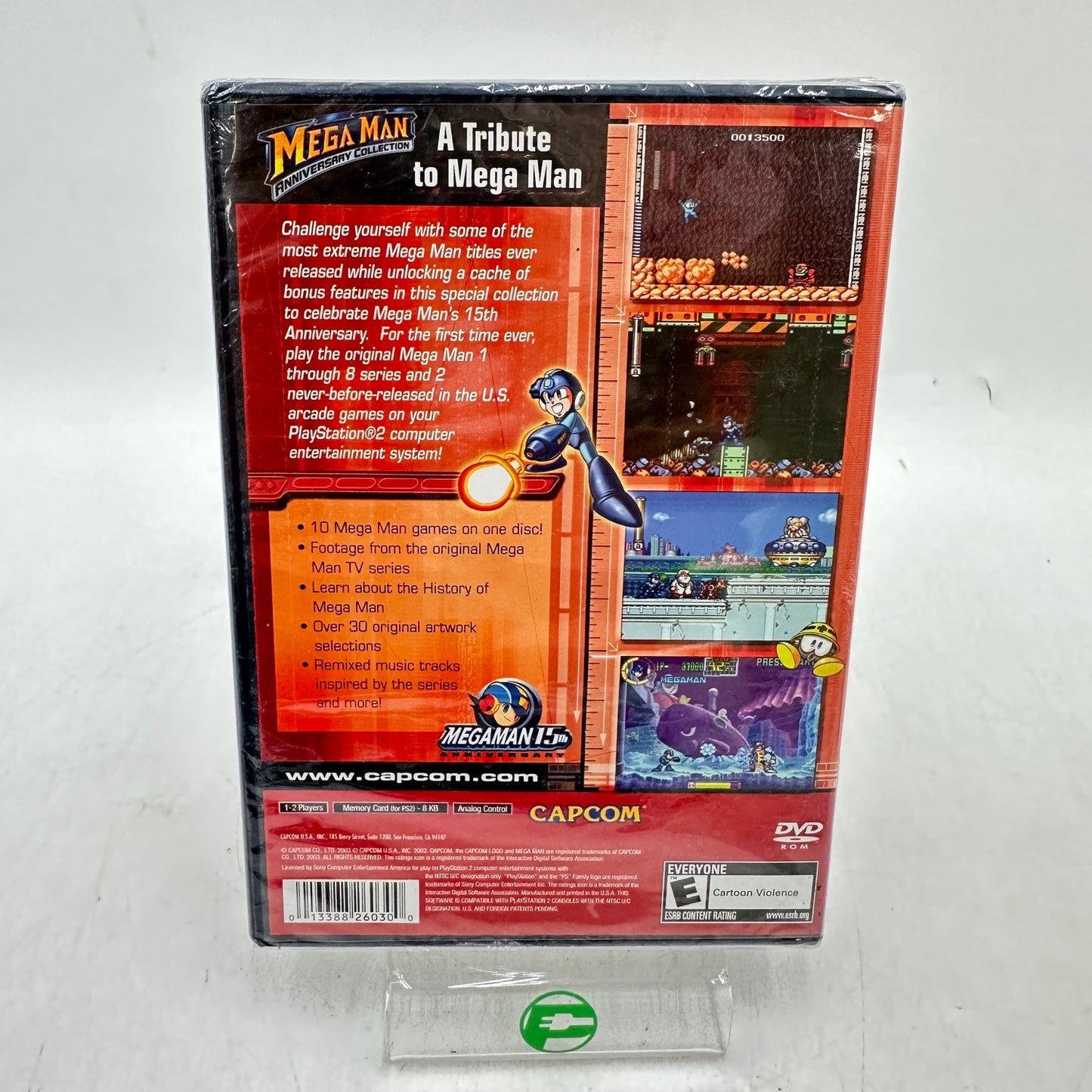 New Mega Man Anniversary Collection (Sony PlayStation 2 PS2, 2004)