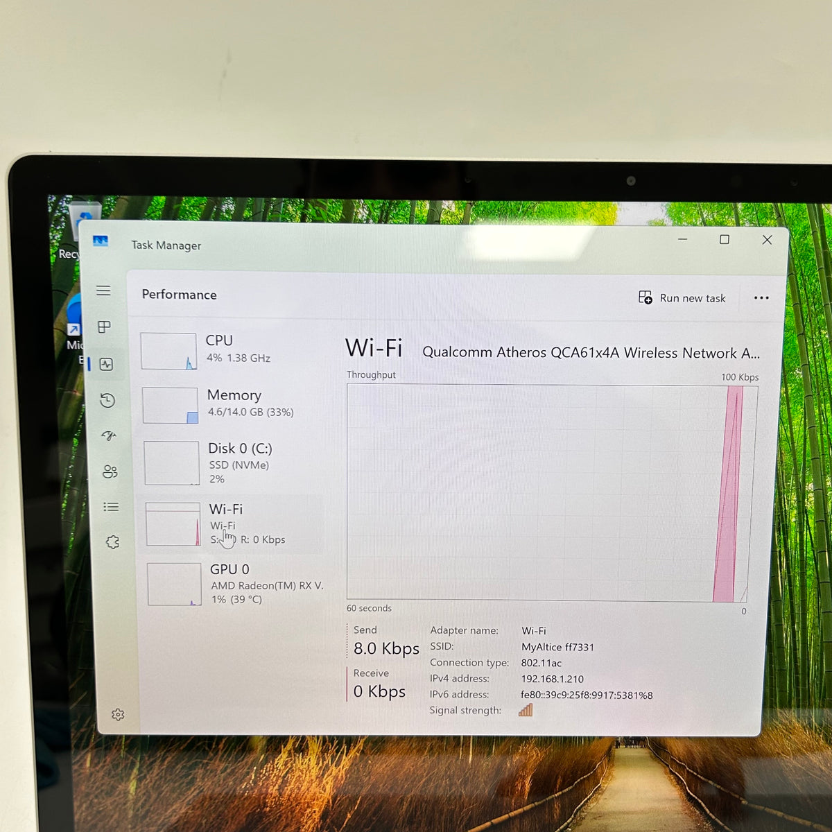 Microsoft Surface Laptop 3 15" Ryzen 7 3700U 2.3GHz 16GB RAM 512GB SSD 1873