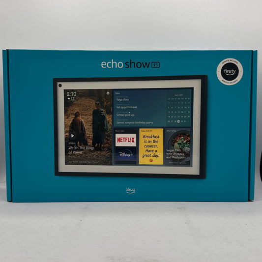 New Amazon Echo Show 15 15.6” Full HD smart display H6Y2A5