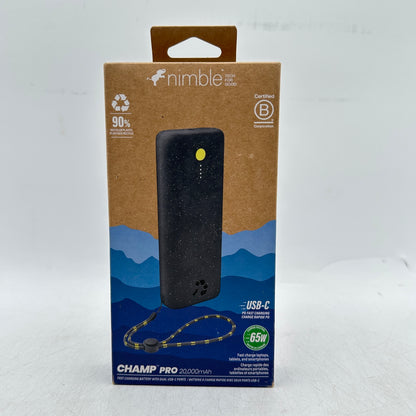 New Nimble Champ Pro USB-C Fast Charging Power Bank NB-CPC-20K2C-11483