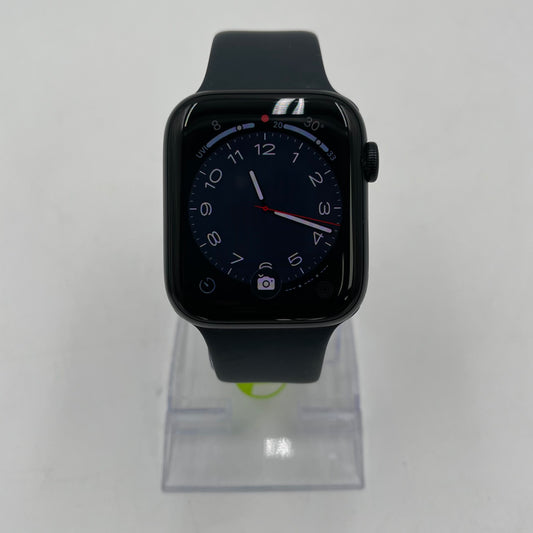 Factory Unlocked Apple Watch SE 2nd Gen 40MM Midnight Aluminum Black Sport Band 
