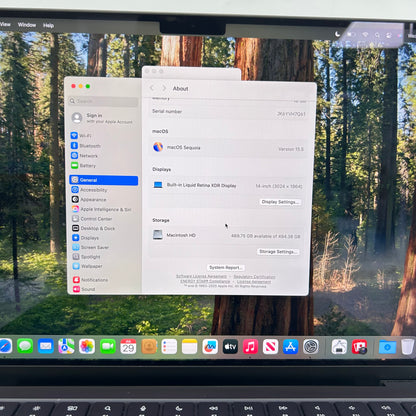 2023 Apple MacBook Pro 14" M3 Pro 14C GPU 4.0GHz 18GB RAM 512GB SSD A2992