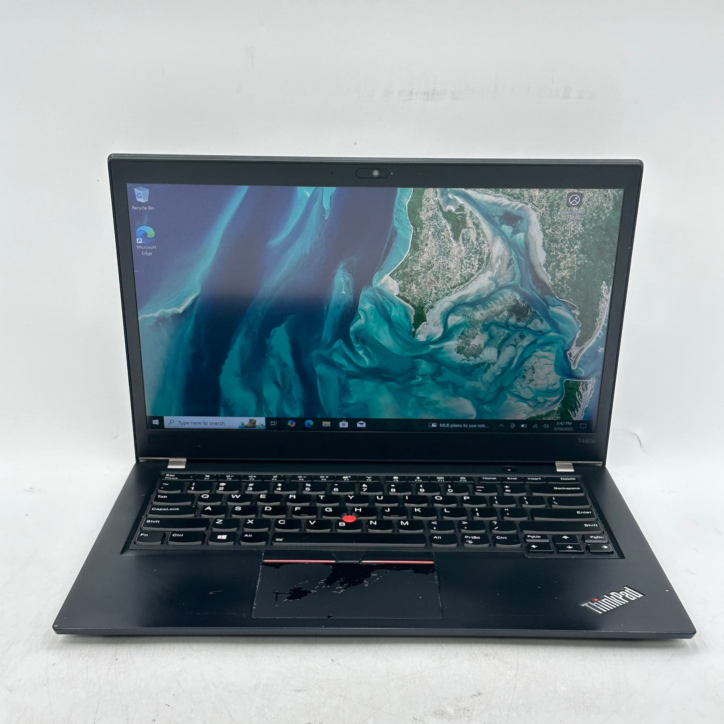 Lenovo ThinkPad T480s 20L8 14" i7-8650U 1.9GHz 8GB RAM 256GB SSD READ