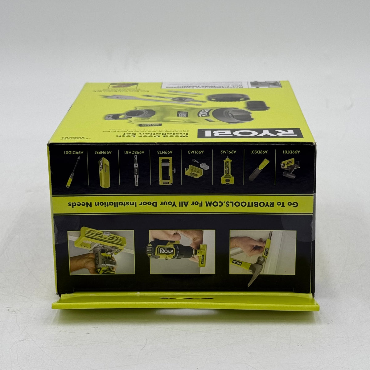 New Ryobi A99DLK7 Wood Door Lock Installation Set